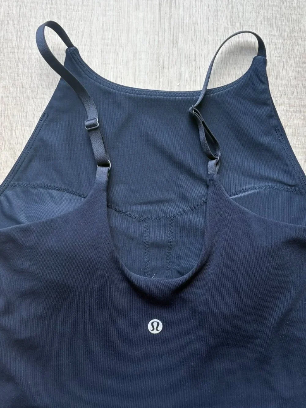 NEW Lululemon Align High-Neck Dress A/B Cup - Women 4 - Navy Blue